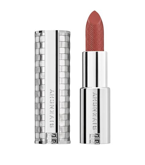 givenchy golden red|Givenchy interdit lipstick.